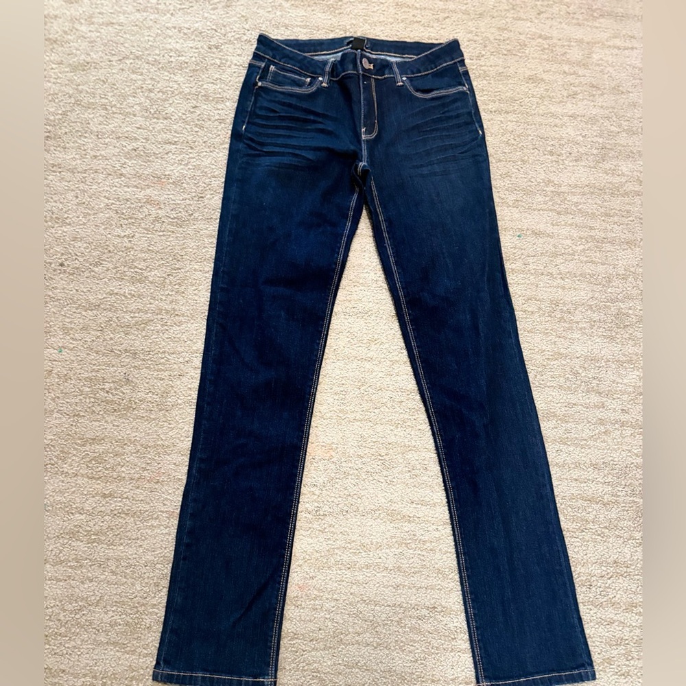 White House Black Market Dark Wash Skinny Jeans - Size 4 Regular